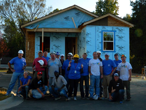 Habitat for Humanity Homebuilding Project