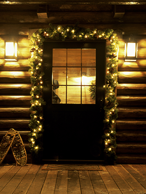 Holiday Lighting - Front Porch